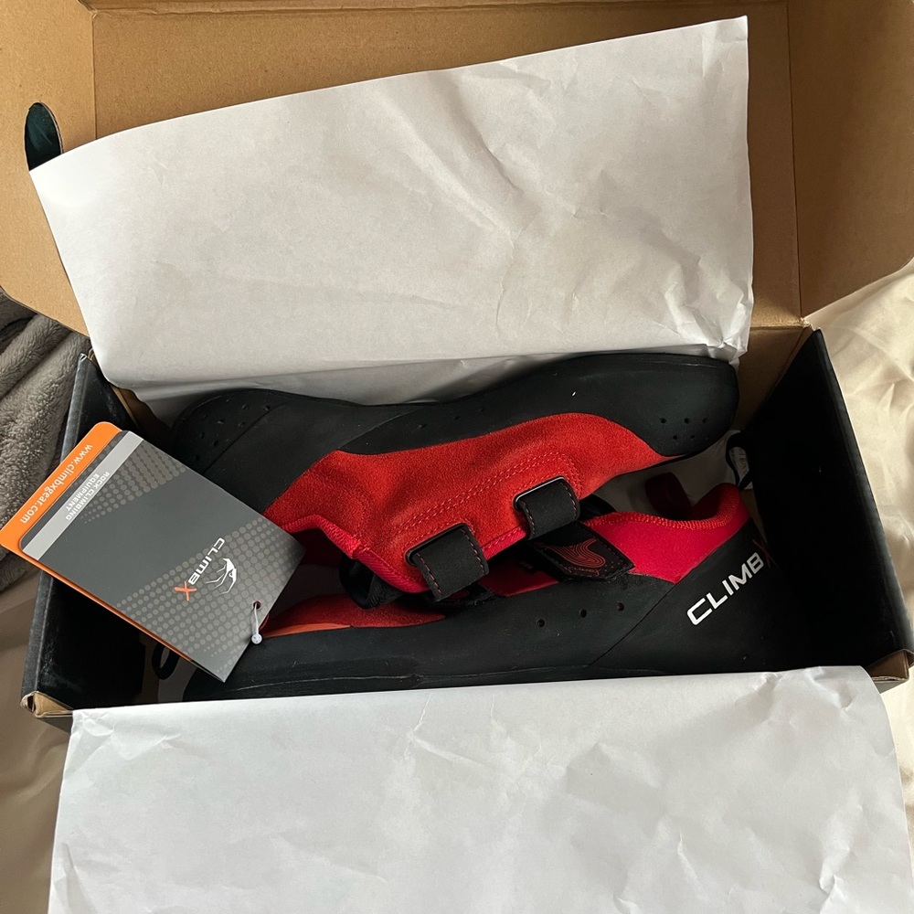 Climbing shoes